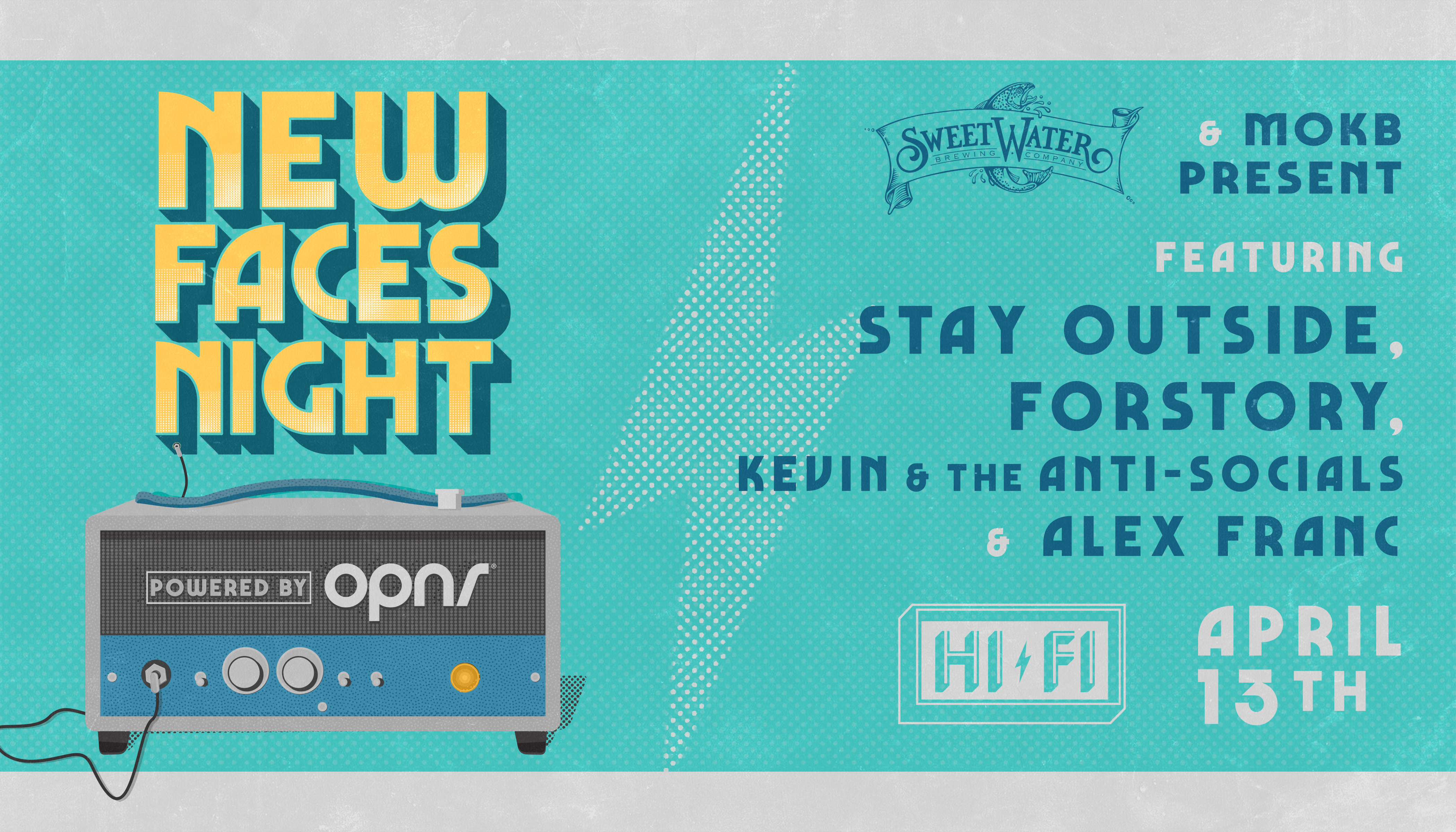 New Faces Night April at HI-FI 2019