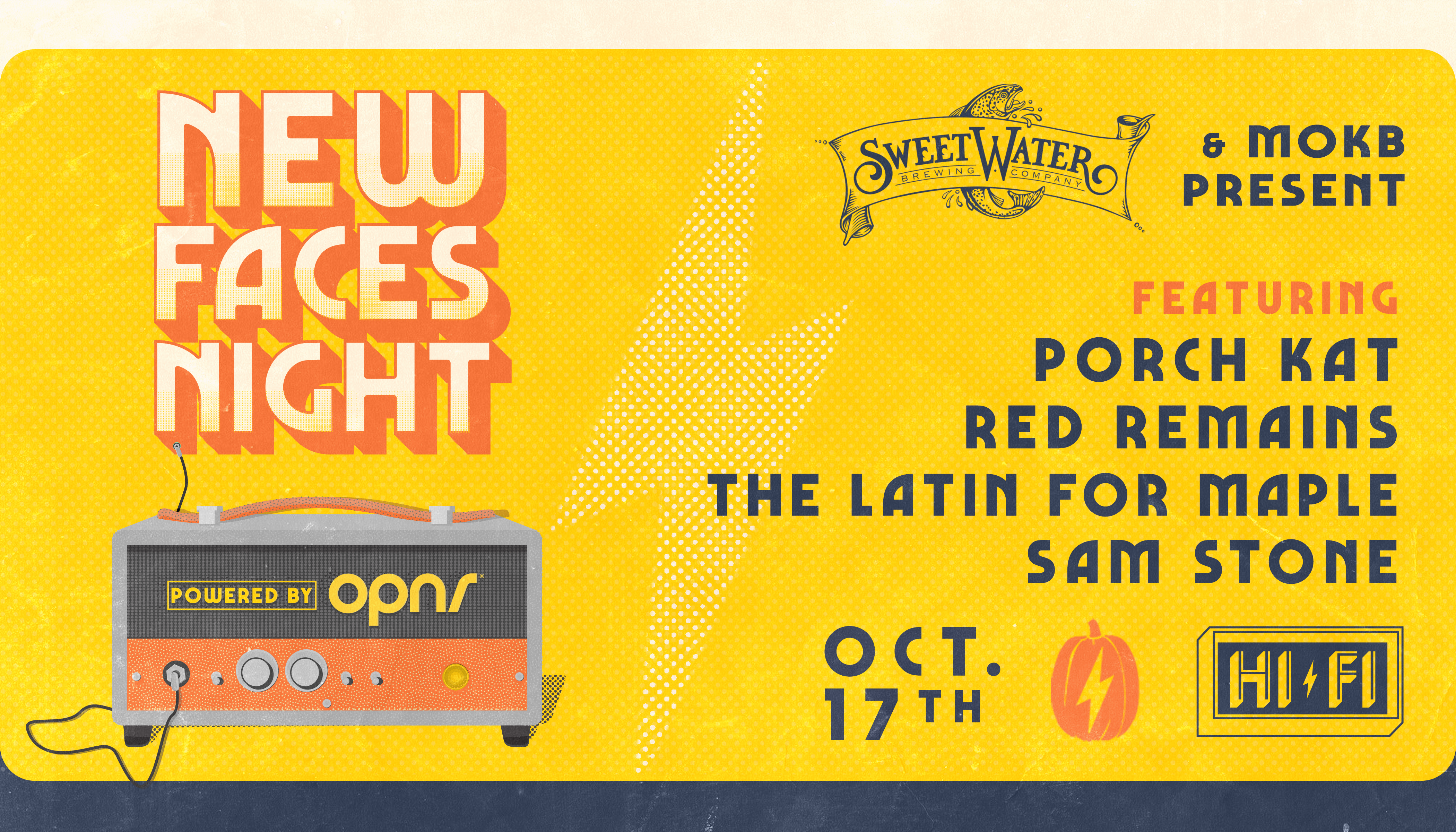 New Faces Night at HI-FI October 2019