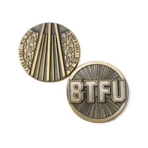 Purdue Alignment Ball Marker - BTFU Gold