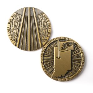 Purdue Mint Alignment Ball Marker - BBGC Gold
