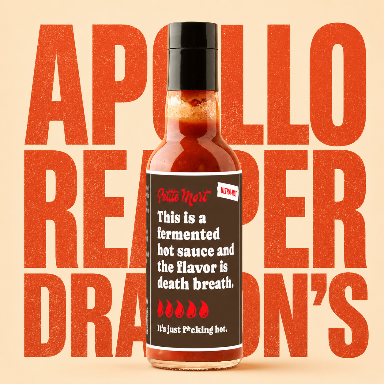 Apollo reaper dragon's breath ultra-hot hot sauce