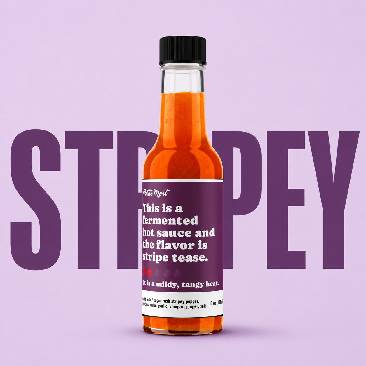 Sugar Rush Stripey Pepper Hot Sauce