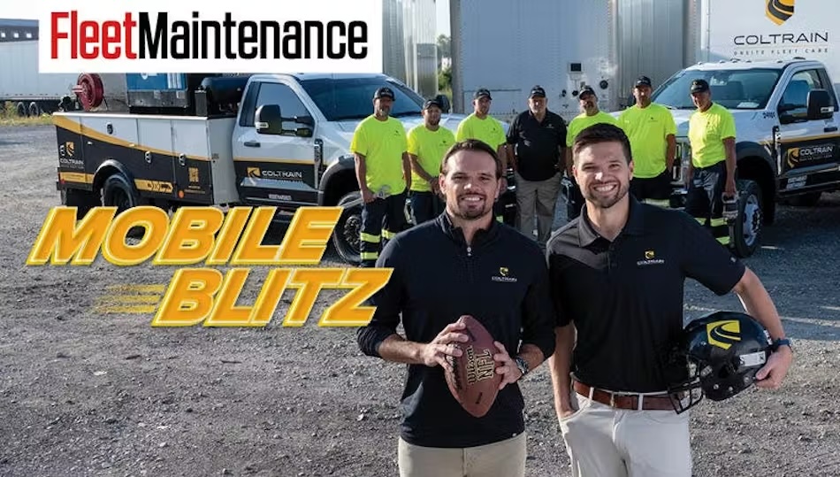 Kyle and Kevin Coltrain, founders of Coltrain Onsite Fleet Care, featured in Fleet Maintenance Magazine