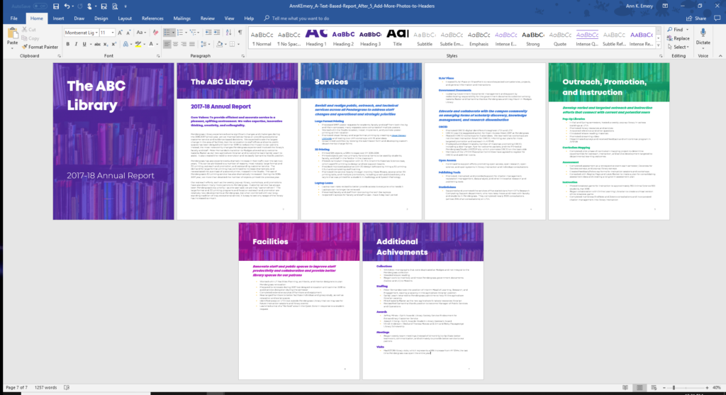 Ann K. Emery on A Two-Hour Turnaround: How to Transform a Text-Heavy Report into a Visual-Lite Report