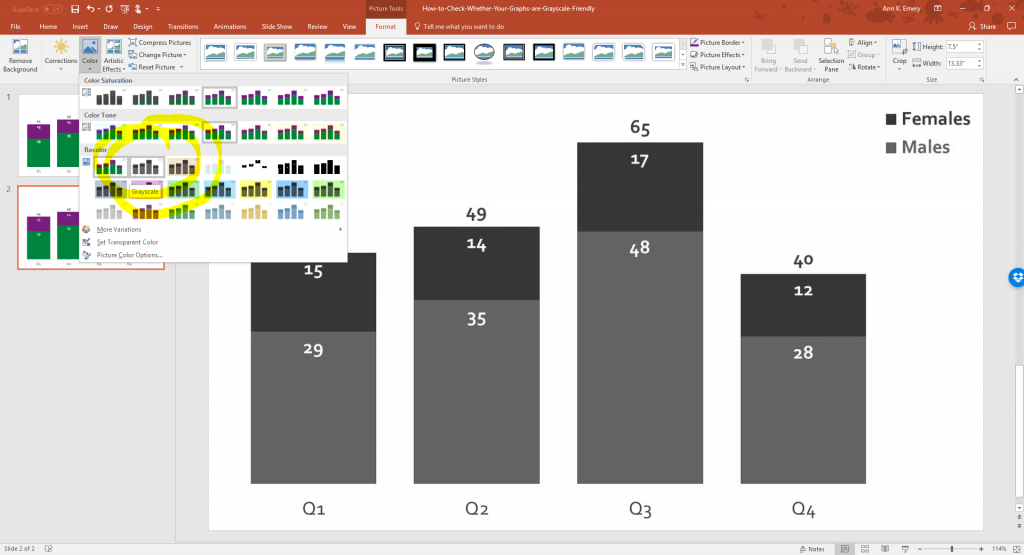 grayscale chart 5 step