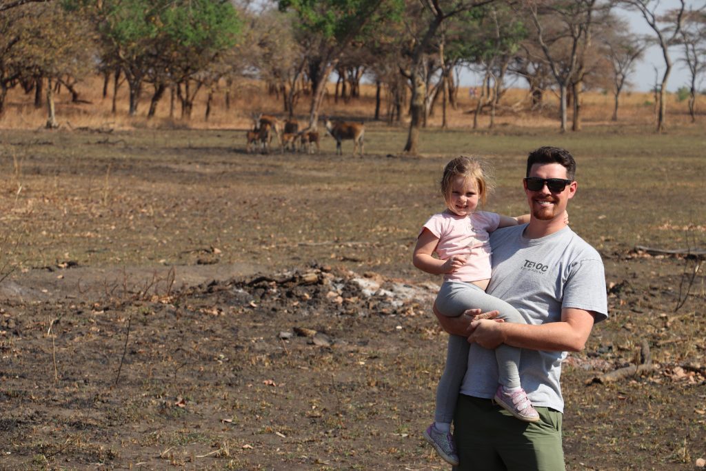 We celebrated my husband’s birthday in Zambia while I was there teaching data visualization. 