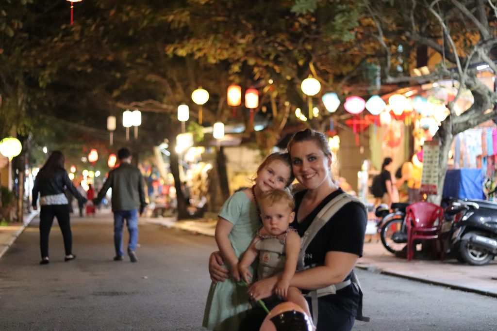 We soaked up the magical lanterns in Hoi An.