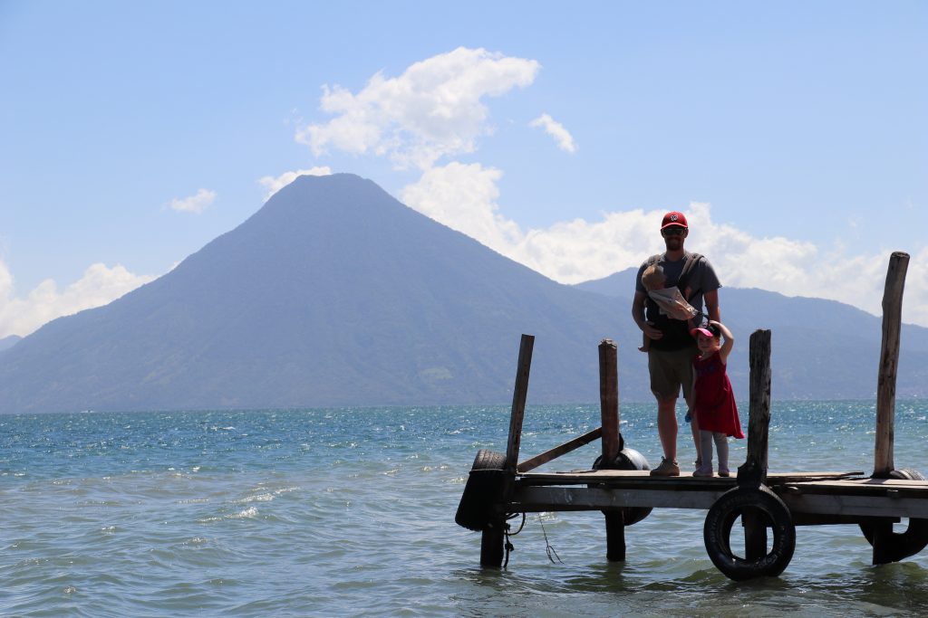 I took another day off to skip rocks in Panajachel.