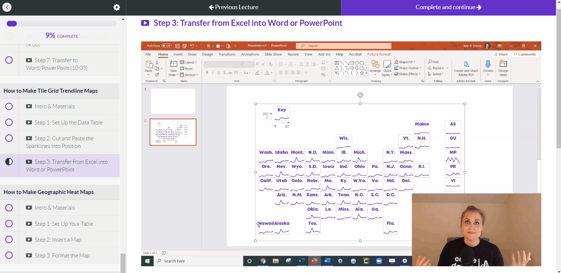 Ann K. Emery trains researchers, evaluators, scientists, and analysts to make intuitive data visualization inside of everyday software programs like Microsoft Excel.