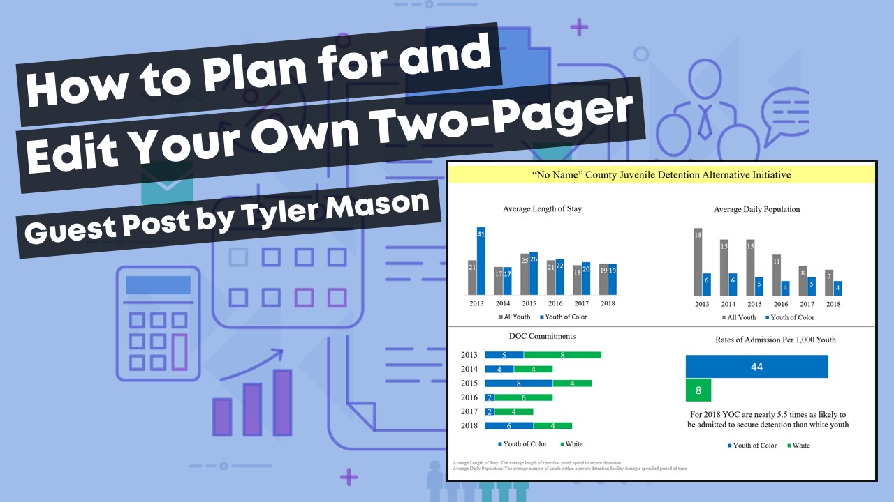 Guest blogger Tyler Mason shares how to plan for and edit your own two-pager.