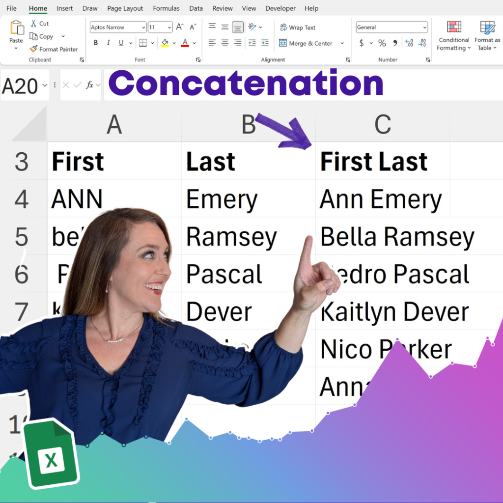 Concatenation in Excel | Depict Data Studio