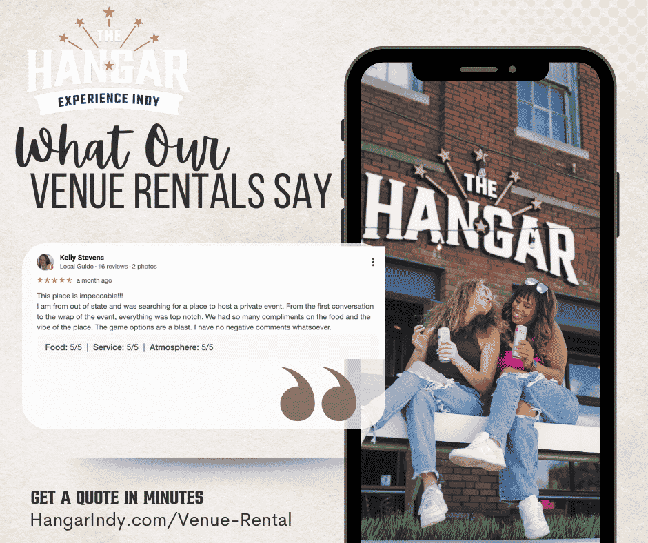 Venue Rental Review at The Hangar Indianapolis