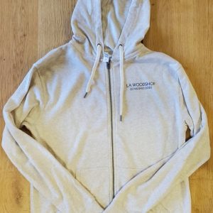Cream Zip-up Hoodie