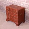 Ethan Allen Knob Creek Chippendale Mahogany Four-Drawer Commode or Nightstand - Image 6