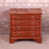 Ethan Allen Knob Creek Chippendale Mahogany Four-Drawer Commode or Nightstand - Image 3