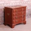 Ethan Allen Knob Creek Chippendale Mahogany Four-Drawer Commode or Nightstand - Image 4