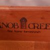 Ethan Allen Knob Creek Chippendale Mahogany Four-Drawer Commode or Nightstand - Image 13