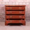 Ethan Allen Knob Creek Chippendale Mahogany Four-Drawer Commode or Nightstand - Image 9