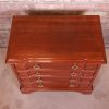 Ethan Allen Knob Creek Chippendale Mahogany Four-Drawer Commode or Nightstand - Image 7