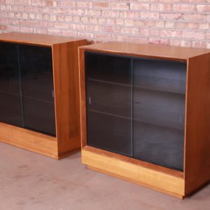 Gilbert Rohde for Herman Miller Paldao Group Bookcases, Newly Refinished
