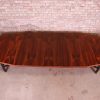 Harvey Probber Brazilian Rosewood Boat-Shaped Extension Dining Table, Newly Restored - Image 5