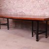 Harvey Probber Brazilian Rosewood Boat-Shaped Extension Dining Table, Newly Restored - Image 4