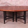 Harvey Probber Brazilian Rosewood Boat-Shaped Extension Dining Table, Newly Restored - Image 8
