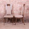 Mastercraft Mid-Century Hollywood Regency Burl Wood Dining Chairs, Set of Six - Image 6