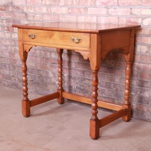 Stickley American Colonial Cherry Wood Writing Desk, 1960