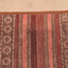 Mid-Century Modern Hand-Woven Afghan Kilim Flat Weave Runner Rug - Image 9