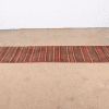 Mid-Century Modern Hand-Woven Afghan Kilim Flat Weave Runner Rug - Image 4