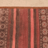 Mid-Century Modern Hand-Woven Afghan Kilim Flat Weave Runner Rug - Image 10