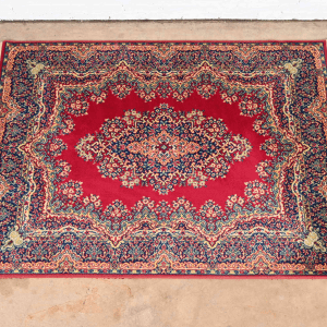 Vintage Royal Ashan Persian Style Wilton Area Rug