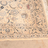 Vintage Hand-Knotted Persian Nain Wool Room Size Area Rug in Cream, Pink, and Blue - Image 5