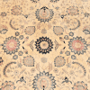 Vintage Hand-Knotted Persian Nain Wool Room Size Area Rug in Cream, Pink, and Blue - Image 3
