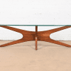 Adrian Pearsall for Craft Associates Sculpted Walnut "Jacks" Cocktail Table, 1960s - Image 4