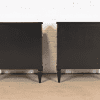 Heritage French Regency Louis XVI Black Lacquered Nightstands, Newly Refinished - Image 12