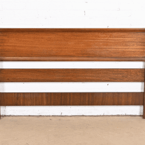 Milo Baughman for Drexel Perspective Exotic Mindoro Wood Full Size Headboard, 1950s