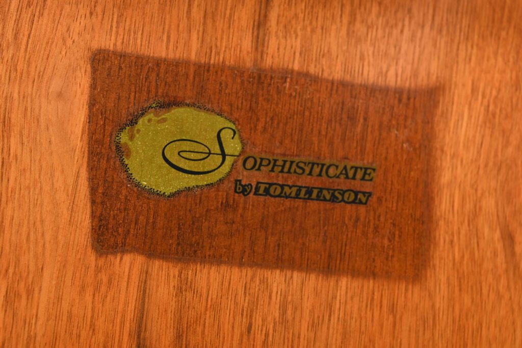 Tomlinson Sophisticate MidCentury Modern Patchwork Burl Wood Extra