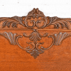 Antique Victorian Carved Oak Full Size Bed, Circa 1890s - Image 10