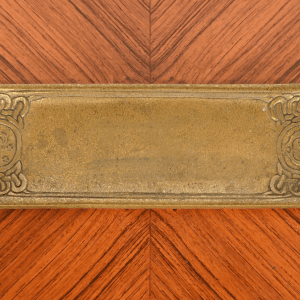 Tiffany Studios New York "Zodiac" Bronze Pen Tray