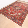 Vintage Hand-Knotted Persian Heriz Room Size Rug - Image 3