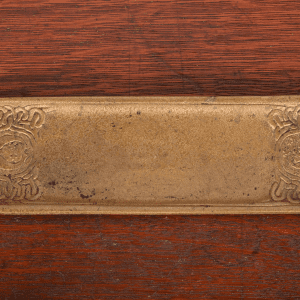 Tiffany Studios New York "Zodiac" Bronze Doré Pen Tray
