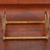 Antique Art Nouveau Bronze Owl Expandable Book Rack, Circa 1910 - Image 5