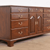 Henkel Harris Georgian Solid Mahogany Dresser or Credenza, Newly Refinished - Image 3
