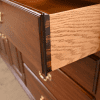 Henkel Harris Georgian Solid Mahogany Dresser or Credenza, Newly Refinished - Image 6