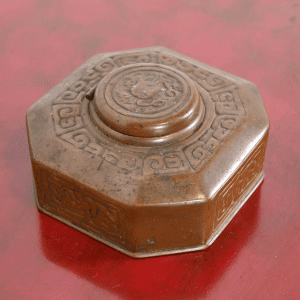 Tiffany Studios New York Zodiac Bronze Inkwell