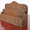 Tiffany Studios New York Zodiac Bronze Letter Rack - Image 3