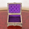 Antique French Repousse Silver Jewelry Box - Image 8