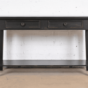 Ethan Allen Shaker Ebonized Maple Sideboard Buffet Server or Console Table